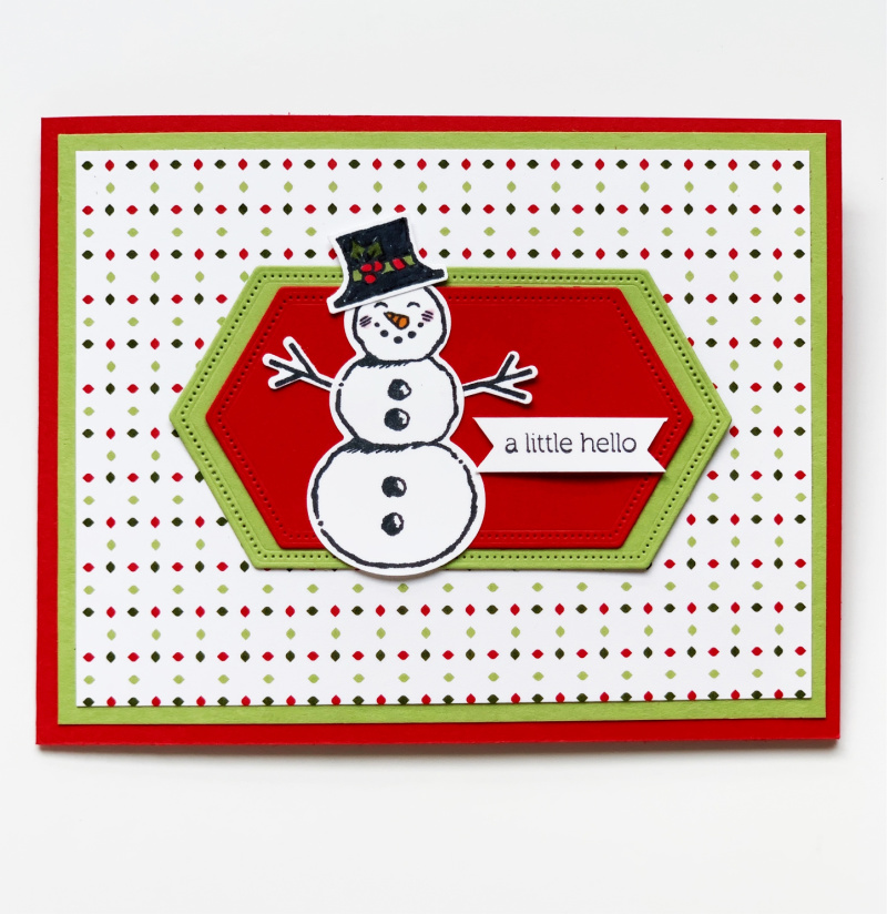 Snowman Season Fun Fold Card