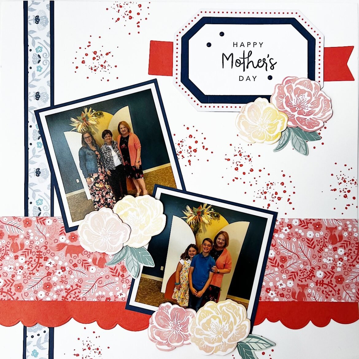 Let’s Make a Simple One-Page Scrapbook Layout